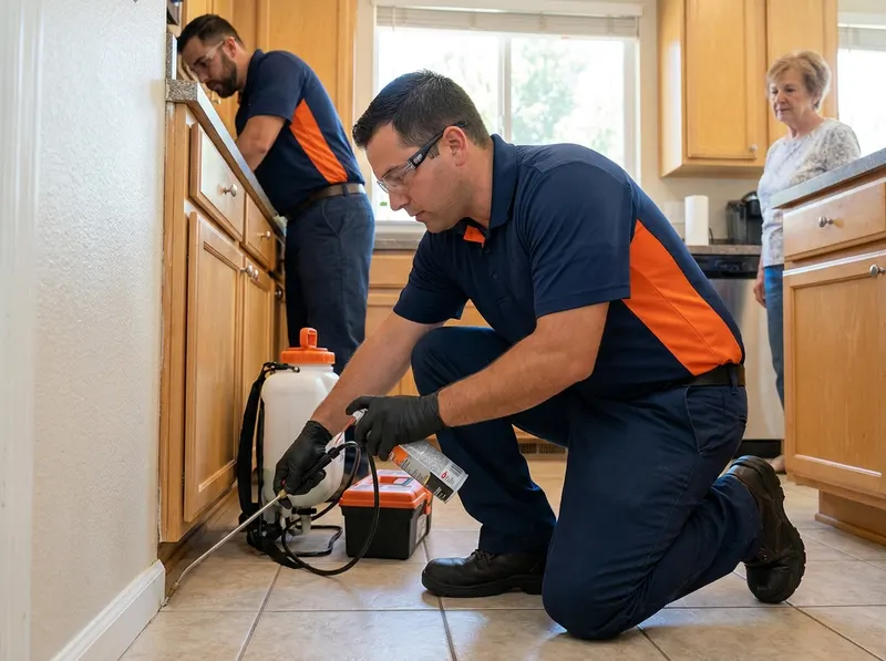 Cockroach Eradication and Flush in Sacramento, CA